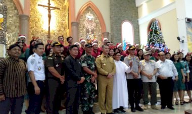 Tinjau Kesiapan Natal, Ini Pesan Walikota Jambi