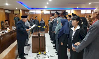 Lantik 18 Pejabat Fungsional, Ini Pesan Bupati Safrial
