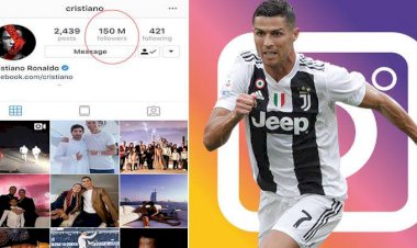 Penghasilan Ronaldo di Instagram Ketimbang di Klub Sepakbolanya