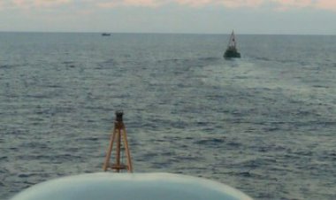 KRI Usman Harun & Dua KRI Lain Usir Kapal China Sedang Tebar Jala di Natuna