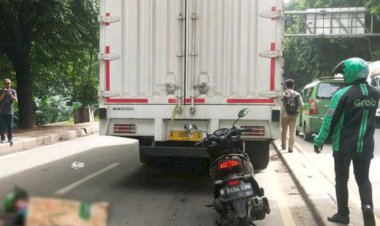 Macet di Daan Mogot, Penumpang Ojol Tewas Terlindas Tronton