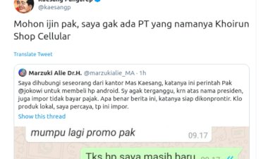 Wow! Kaesang Dituding Jual Ponsel Atas Nama Presiden