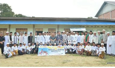 BBS Serahkan Bantuan Satu Ton Beras untuk Santri Ponpes Sa'adatul Muttaqin