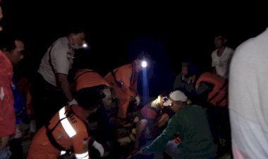 29 Jam Pencarian, Akhirnya Guru Honorer yang Tenggelam di Tanjab Barat Ditemukan