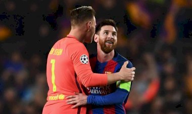 Messi Cekcok dengan Kiper Marc-Andre Ter Stegen, Begini Kronologinya