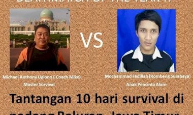 Viral Tantangan Survival 10 Hari di Baluran Banyuwangi, Anak Pecinta Alam VS Master Survival
