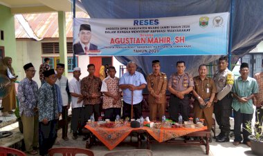 Reses di Marosebo Muarojambi, Agustian Mahir Serap Aspirasi Masyarakat