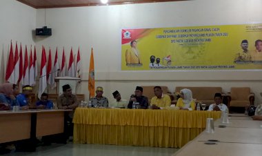Di Hadapan Tim Penjaringan Golkar, Fachrori Sebut Safrial jadi Pendampingnya