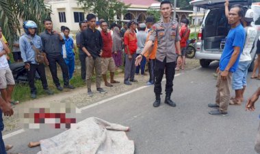 Minibus Innova Ini Seruduk Dua Pemotor, Satu Pengendara Tewas di Lokasi Kejadian