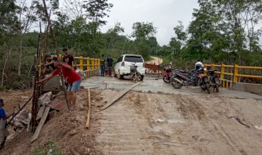 Terkesan Asal Jadi, Box Culvert di Jaluko Muarojambi Disorot Dewan