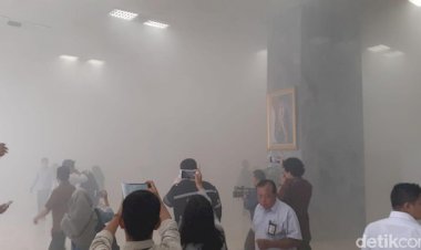 Kebakaran di DPR? Sekjen DPR Sebut Ini Penyebab Alarm Berbunyi