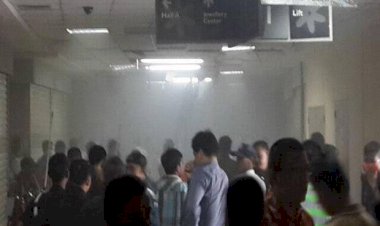 Mal Thamrin City Terbakar, Lima Unit Damkar Dikerahkan