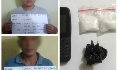 Begini Aksi Polisi Bungo Jambi Ringkus Pria-Wanita Diduga Pengedar Narkoba di Sungai Mancur