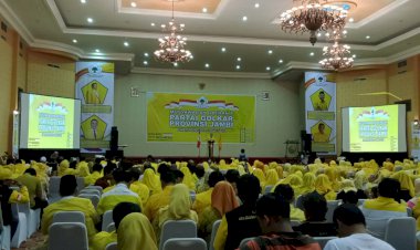 Musda Golkar Jambi, Roem Kono: Saya Harus Pastikan Berjalan Lancar