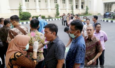 Khawatir Penyebaran Corona, PTPN IV Terapkan Periksa Suhu Tubuh Karyawan