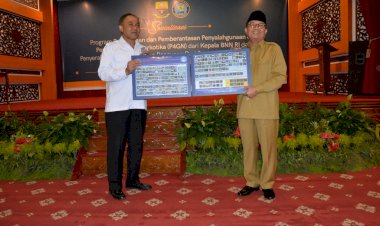 Gubernur Jambi Hibahkan Tanah dan Bangunan Kepada BNN