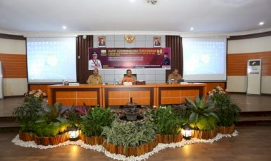 Dinas PUPR Gelar Rapat Sinkronisasi Forum OPD Bidang infrastruktur Tahun 2020