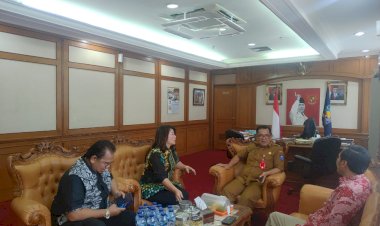 Konsultasi ke Dirjen Otda, Edi Purwanto Bahas RUU Cipta Kerja