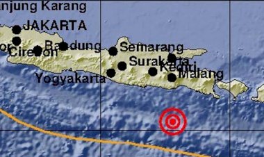 Gempa 5,0 Magnitudo Goyang Pacitan