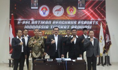 Kabinda Brigjen Pol Irawan David Syah Pimpin Pengda E-Sport Jambi