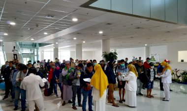 Covid- 19, di Bandara Sultan Thaha Jambi Penumpang Diwajibkan Jelaskan Riwayat Perjalanan