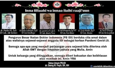 Enam Dokter Indonesia Jadi Korban Pandemi COVID-19