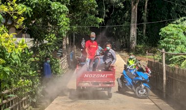 Antisipasi Corona, Desa Baru Semerah Kerinci Lakukan Hal Ini