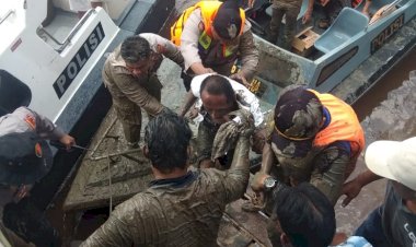 4 Hari Hanyut, Warga Tanjab Barat Ini Ditemukan Selamat di Dalam Lumpur