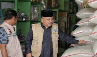 Pjs Bupati Merangin Cek Persediaan dan Harga Sembako