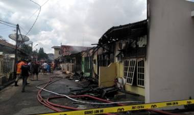 Terkuak, Ini Penyebab Kebakaran Hebat di Lorong Budiman Jambi Timur