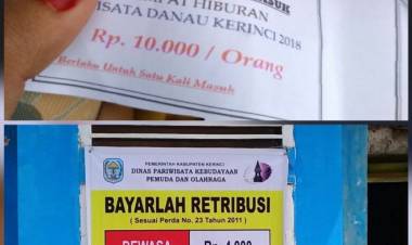 Lecehkan Imbauan Pemkab Kerinci, Pelaku Tetap Lakukan Pungli di Objek Wisata