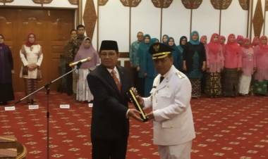 Fachrori Umar Lantik Asisten I Provinsi Jambi Apani jadi Pj Bupati Merangin 