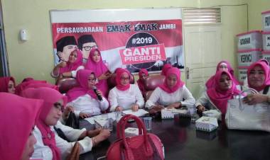 Di Jambi, Persaudaraan Emak-emak #2019GantiPresiden Dideklarasikan