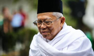 Ceramah di Ponpes As'ad Jambi, Ma'ruf Amin: Santri juga Bisa Jadi Presiden dan Wakil Presiden