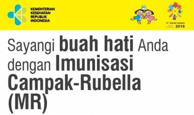 Di Jambi Hanya 450 Anak Imunisasi MR, Dinkes Tambah Waktu Pelaksanaan
