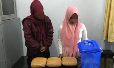 Bawa Ganja 2,7 Kilogram Oknum Wanita PNS BPN Aceh Ini Diciduk Polisi 