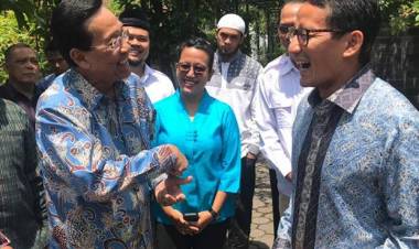 Sowan ke Sultan HB X, Sandi: Kita Tidak Ingin Menarik Beliau ke Dalam Politik Praktis