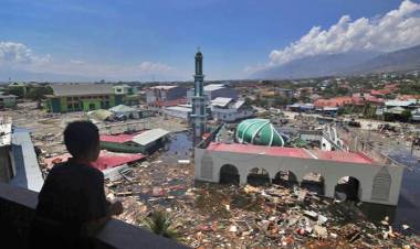 Setelah Gempa dan Tsunami, Sebagian Pemukiman Palu Direndam Banjir