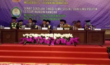 Yayasan Nurdin Hamzah Gelar Wisuda 355 Mahasiswa/Mahasiswi STMIK dan STISIP