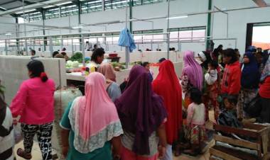 Perdana Pasar Raya Jujuhan Bungo Dioperasikan, Eh! Ini Keluhan Pedagang