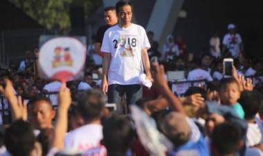 Aminah Hadir Jam 5 Ingin Ikut Jalan Sehat Bersama Jokowi