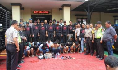 14 Pemuda Pesta Narkoba Gunakan Rumah Kos