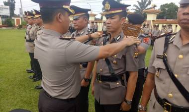 Dari Kabag Ops Polres Batanghari Hingga Kapolsek Tembesi Dimutasi