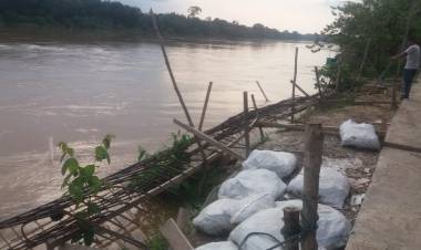 Turap Rp 840 Juta Mandiangin Seberang Terancam Tak Kelar