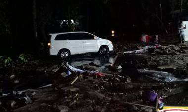 BNPB: 20 Meninggal Akibat Tsunami di Sekitar Selat Sunda