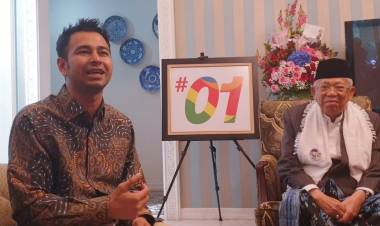 Ternyata Ini Maksud Raffi Ahmad Berkunjung ke Ma'ruf Amin