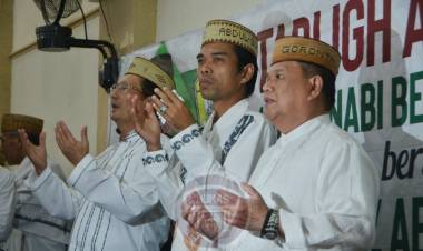 Ribuan Warga Padati Tabligh Akbar UAS di Gorontalo