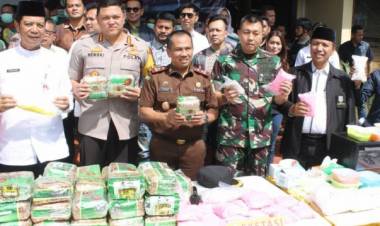 Narkoba Senilai Rp66 Miliar Dimusnahkan