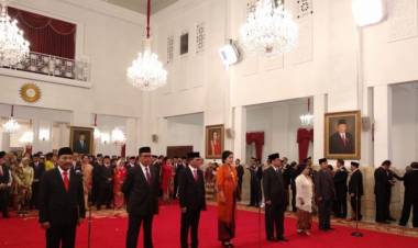 Komisioner LPSK Bersumpah di Depan Presiden, Ini Janjinya...