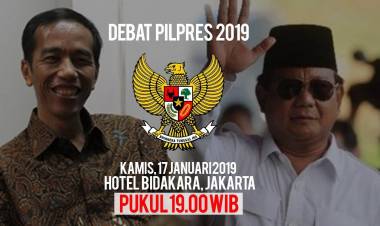 Debat Capres Malam Ini Digelar Begini Setting Acaranya…